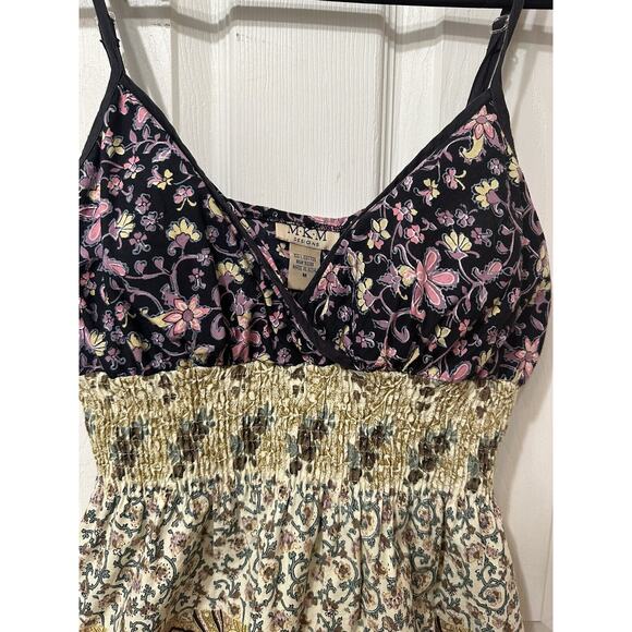 Vintage Y2K Babydoll Scrunch Mini Dress Size M - Picture 2 of 5